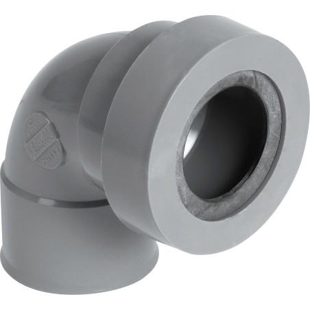 Nicoll PVC coude + joint mf 90° 32mm-32mm