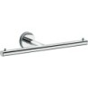 Inda porte-rouleau double GEALUNA coloris chrome