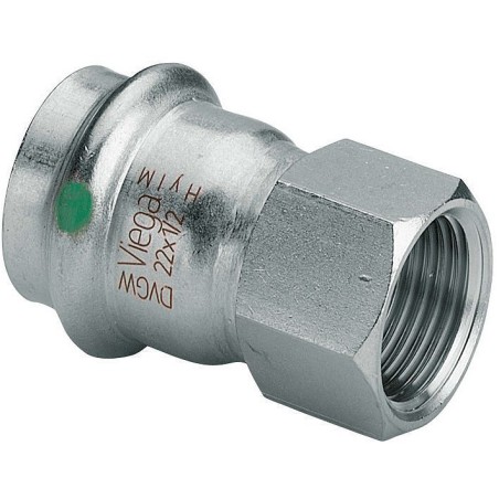 Viega raccord 4/4"F-28mm SANPRESS inox