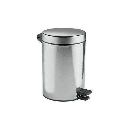 Poubelle 5L HOTELLERIE coloris chrome