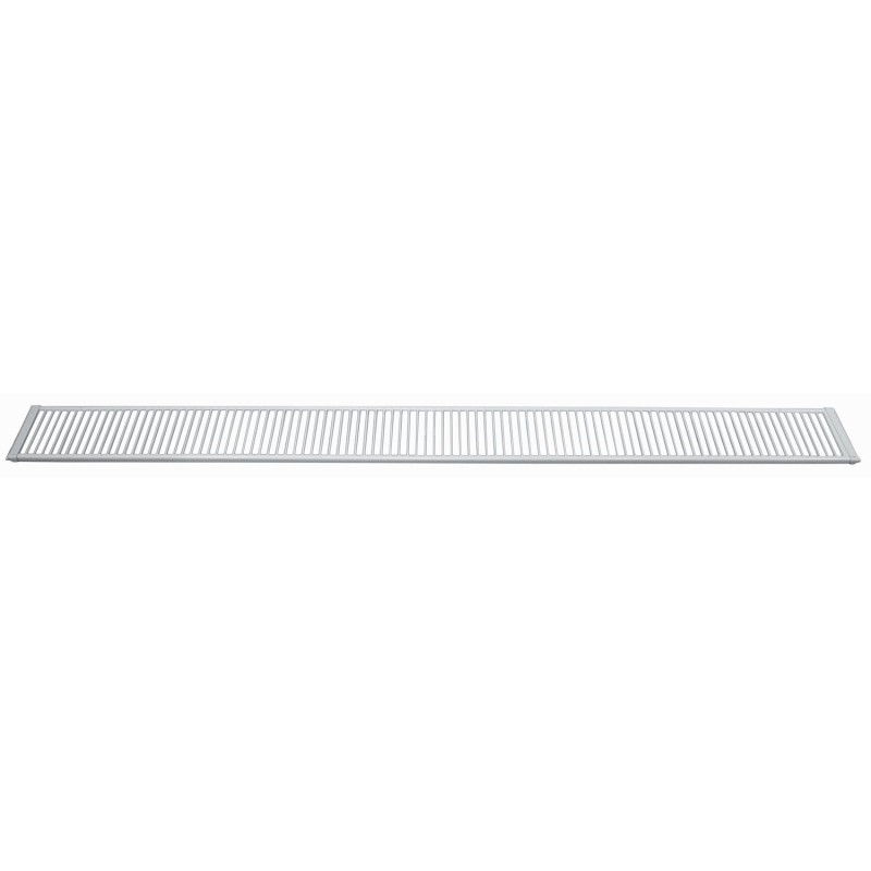 Grille supérieure pour D-radiateur UNI8 L400 22 coloris blanc