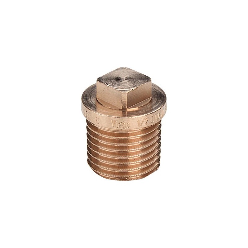 Viega bouchon bronze 1/2"M