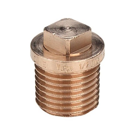 Viega bouchon bronze 1/2"M