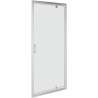 Porte pivotante STEP 75-79 h190 aluminium-clair