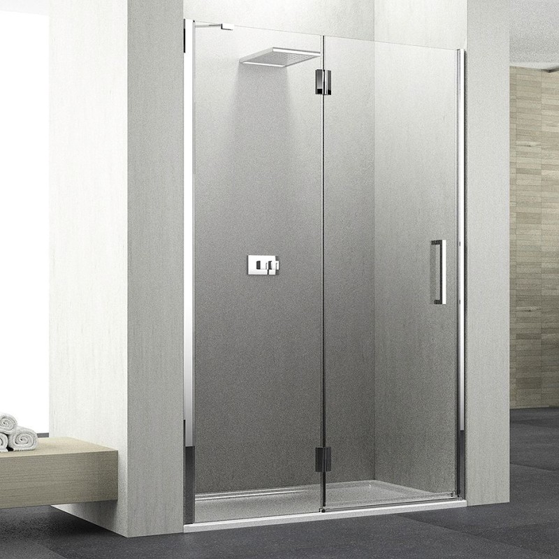 Porte pivotante LIFT 77-80 h 195 gauche chrome-clair