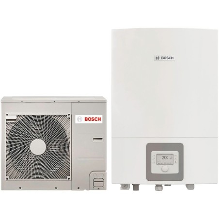 Bosch pompe à chaleur air/eau Compress 3000 AWES 6KW classe ERP A+