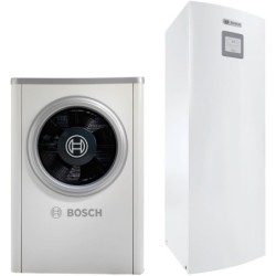 Bosch pompe à chaleur air/eau monobloc avec boiler 190L Compress 6000 AWM 11KW mono 230V ERP CC A++/ECS A