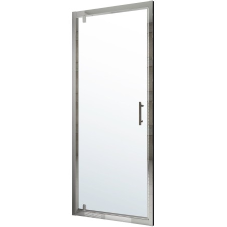 Porte pivotante TWIST 86-92 h195 chrome-clair