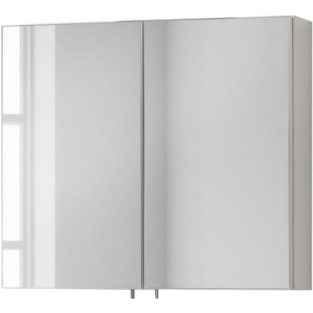 Armoire de toilette Bizzy avec 2 portes coloris blanc 80 cm