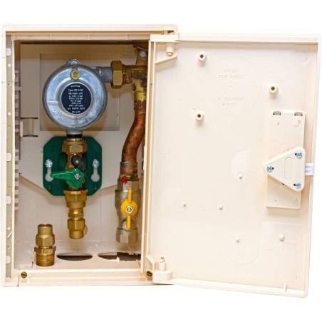 Soper armoire pour régulateur de pression à 2 étages pour propane