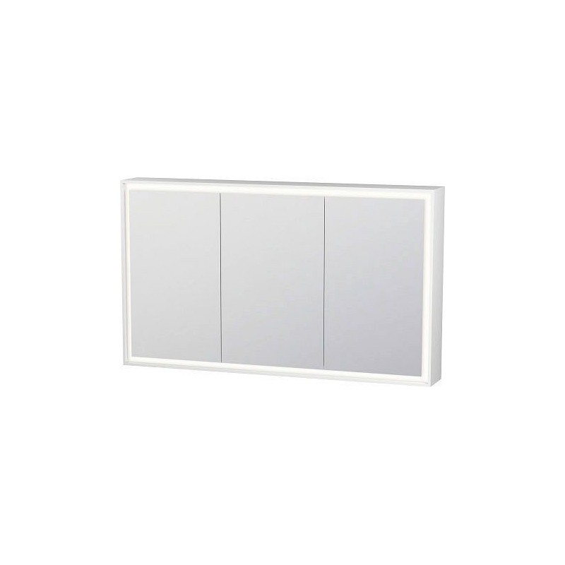 Duravit armoire de toilette Lcube coloris blanc mat 120cm