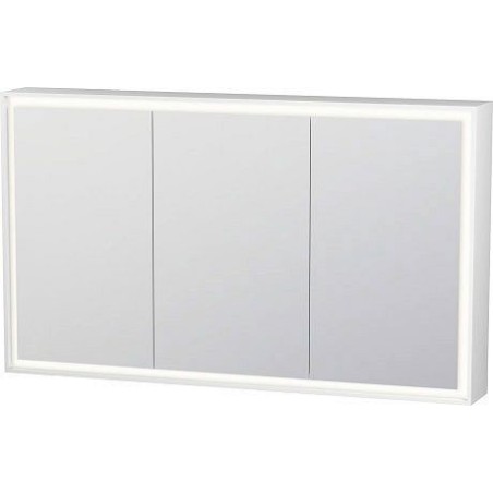 Duravit armoire de toilette Lcube coloris blanc mat 120cm