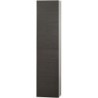 Colonne haute Puro 2 portes push-open 40cm coloris wenge