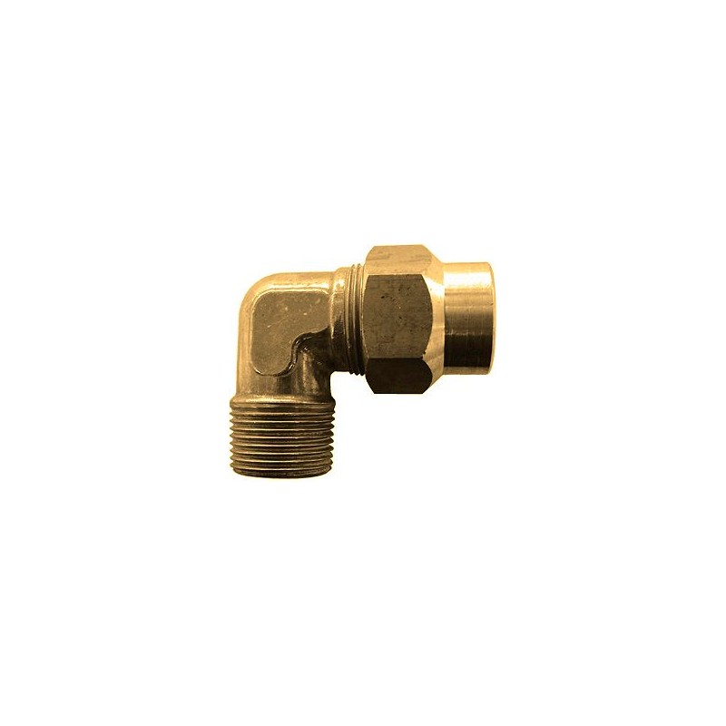 Tiemme Coude BICOGAZ 1/2"M-12 mm