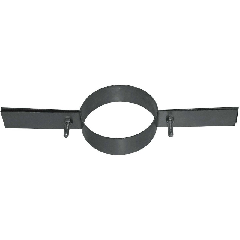 M&G collier fixation p.flexible inox 100mm