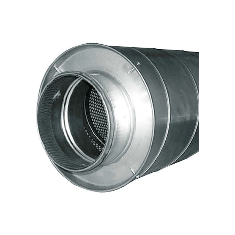 Dispositif d'insonorisation galva pour canal de ventilation 100mm 90cm