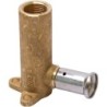 Henco culasse a sertir longue 16-1/2"f laiton