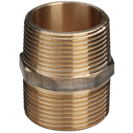 Viega mamelon double bronze 1/2"MM