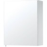 Armoire toilette newform/city 1 porte reversible 60cm blanc