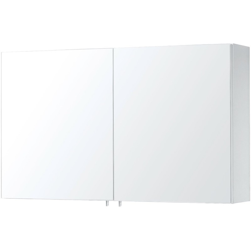 Armoire toilette newform/city 2 portes 120cm blanc