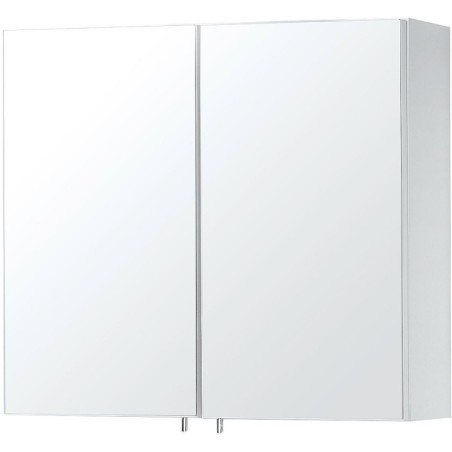 Armoire toilette newform/city 2 portes 80cm blanc