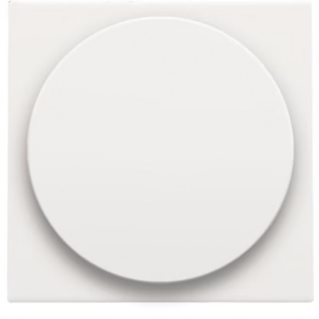 Niko Plaque centrale pour variateur à bouton rotatif universel, blanc