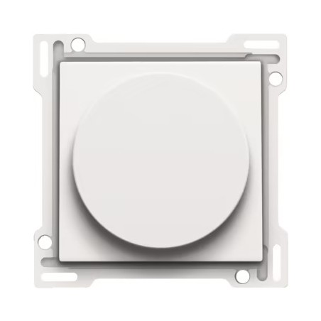 Niko Manette 1-0-2 pour Interrupteur rotatif avec 3 vitesses 20A, blanc steel