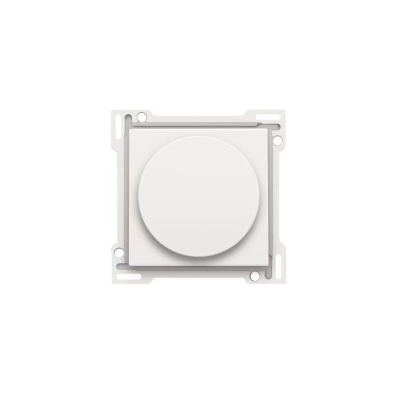 Niko Manette pour variateur à bouton rotatif, blanc steel