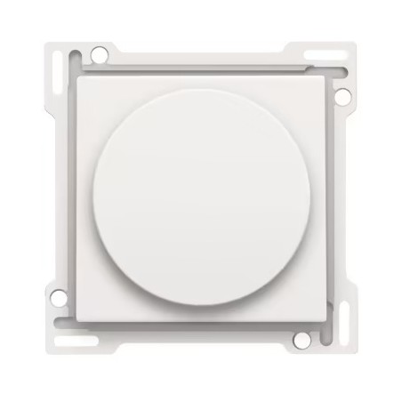 Niko Manette pour variateur à bouton rotatif, blanc steel