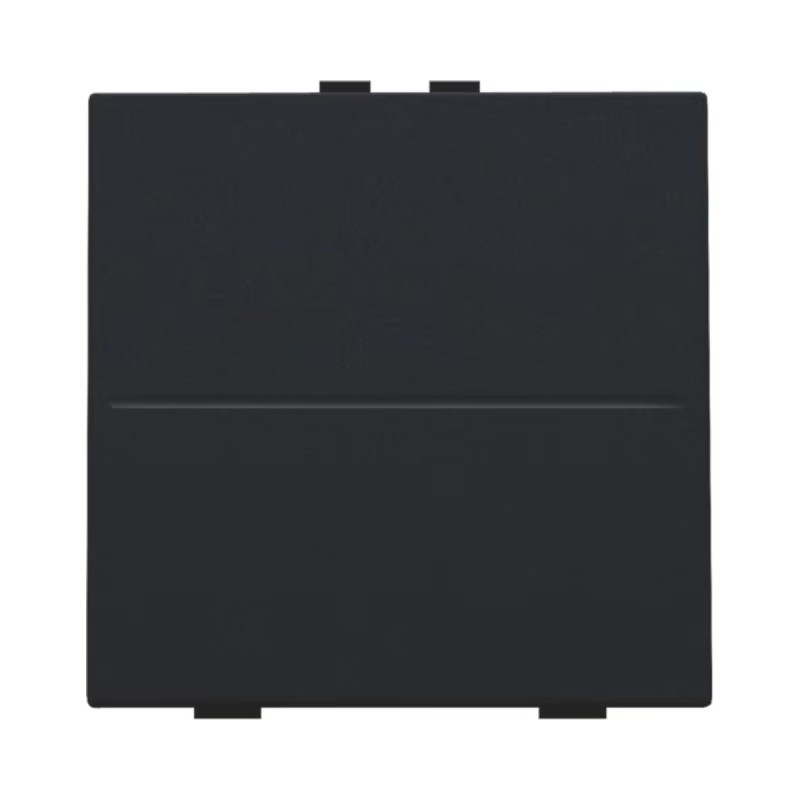 Niko Manette simple pour bouton poussoir ou RF émetteur mural, noir