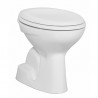 Creavit wc debout pot inferieur, blanc avec douchette, s-trap