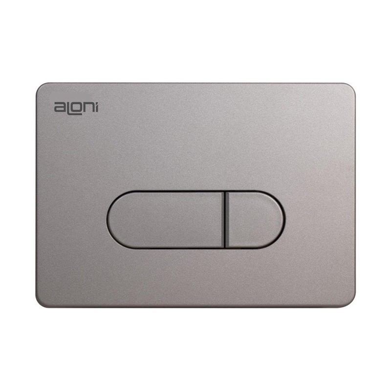 Aloni panneau de commande chrome mat