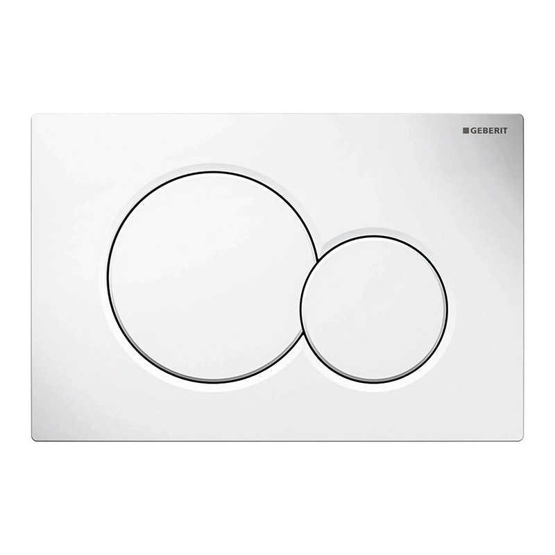 Geberit panneau de commande sigma01 blanc