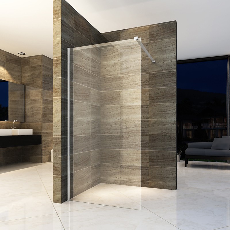 Aloni cabine de douche walk-in 8mm 50x200cm