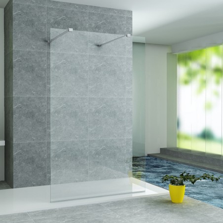 Aloni douche walk-in 8mm 100x200cm