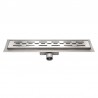Aloni caniveau de douche inox complet 100cm