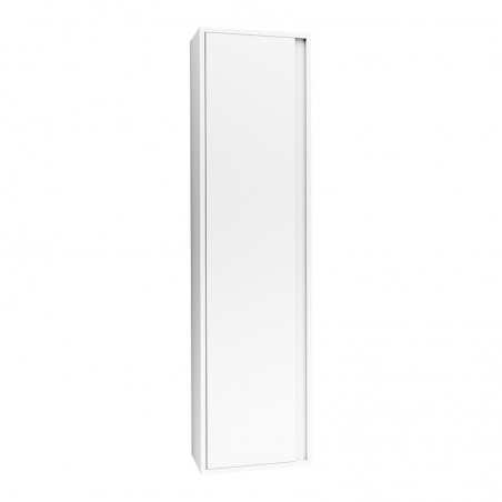 Creavit meuble colonne sally 135cm blanc brillant