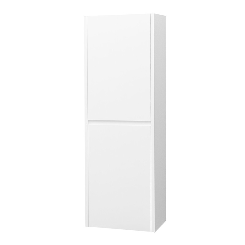 Creavit meuble colonne hayat 135x35x35cm blanc brillant