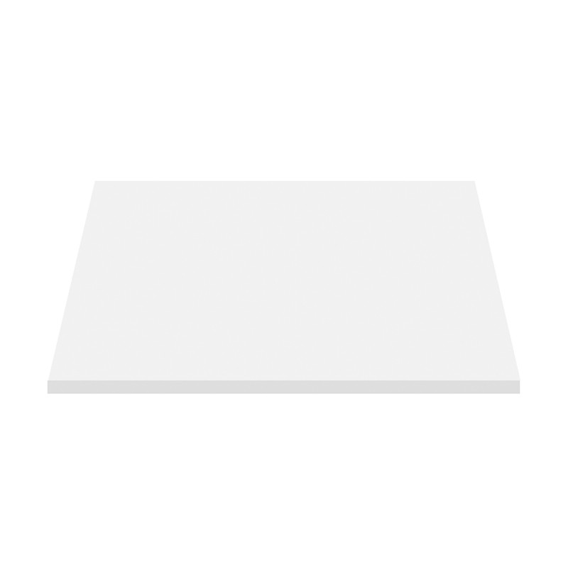 Aloni tablette pour lavabo mat blanc 56.4×45.5×2.6 cm