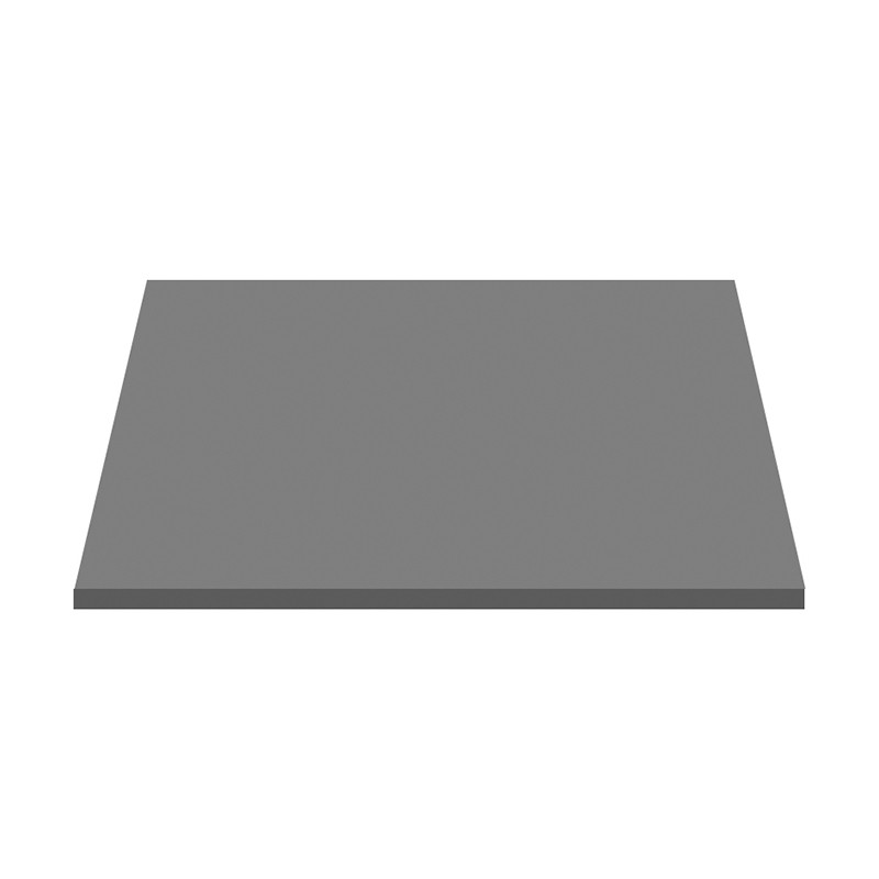 Aloni tablette pour lavabo bois gris mat 56.4×45.5×2.6 cm