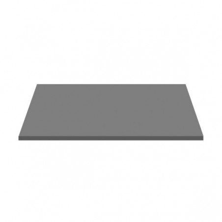 Aloni tablette pour lavabo bois gris mat 96.4×45.5×2.6 cm