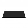 Aloni tablette pour lavabo bois noir mat 96.4×45.5×2.6 cm