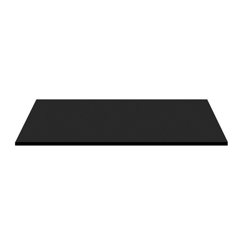 Aloni tablette pour lavabo bois noir mat 152.4×45.5×2.6 cm