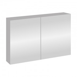 Aloni cabinet miroir couleur aluminium 100x70cm