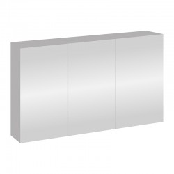 Aloni cabinet miroir couleur aluminium 120x70cm