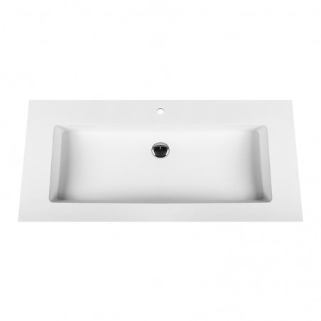 Veroni lavabo en solid surface 100cm