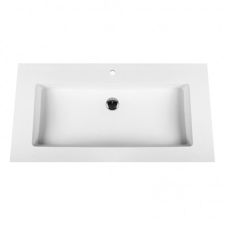 Veroni lavabo en solid surface 80cm