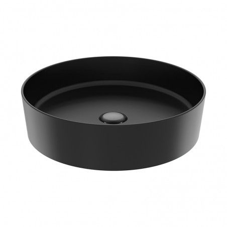 Creavit walk lavabo 45cm noir mat