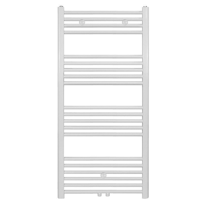 Creavit radiateur serviette connexion milieu blanc 1200x400-458 watt