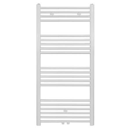 Creavit radiateur serviette connexion milieu blanc 1200x400-458 watt